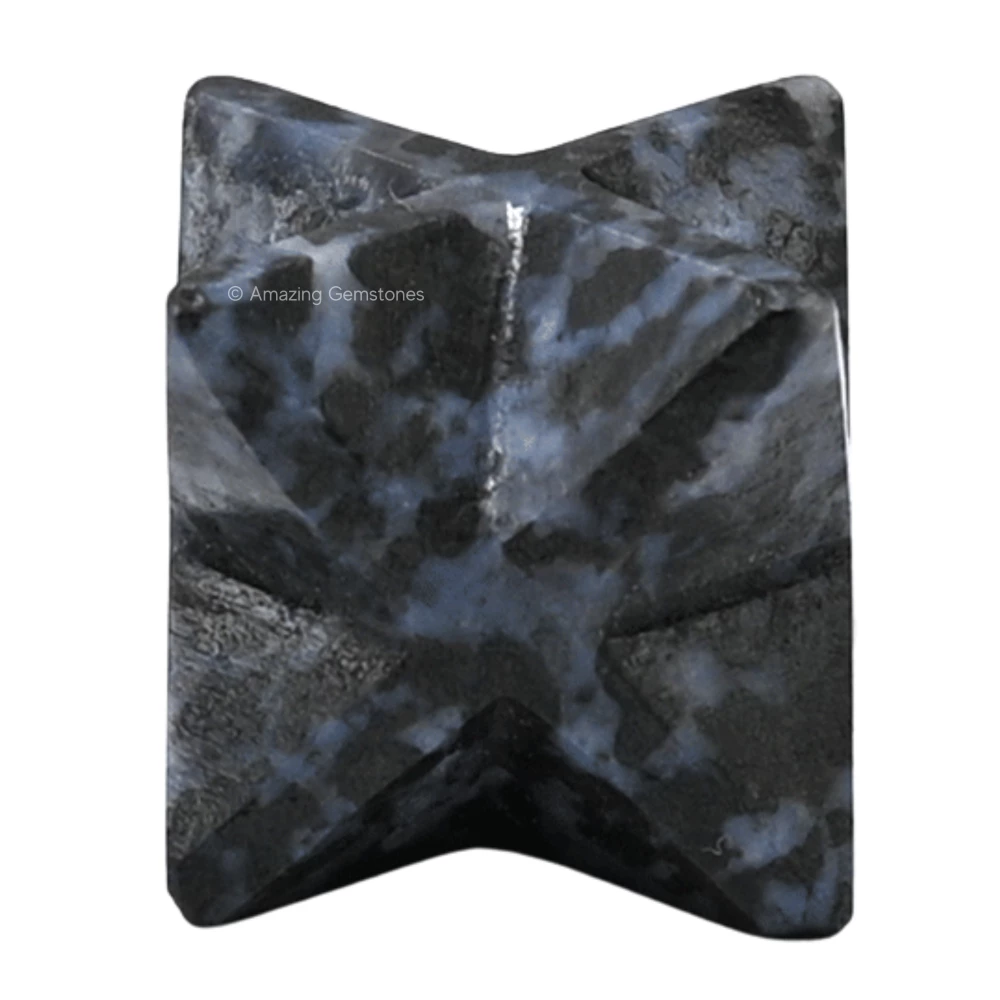 Indigo Gabbro Merkaba (15-20 mm)