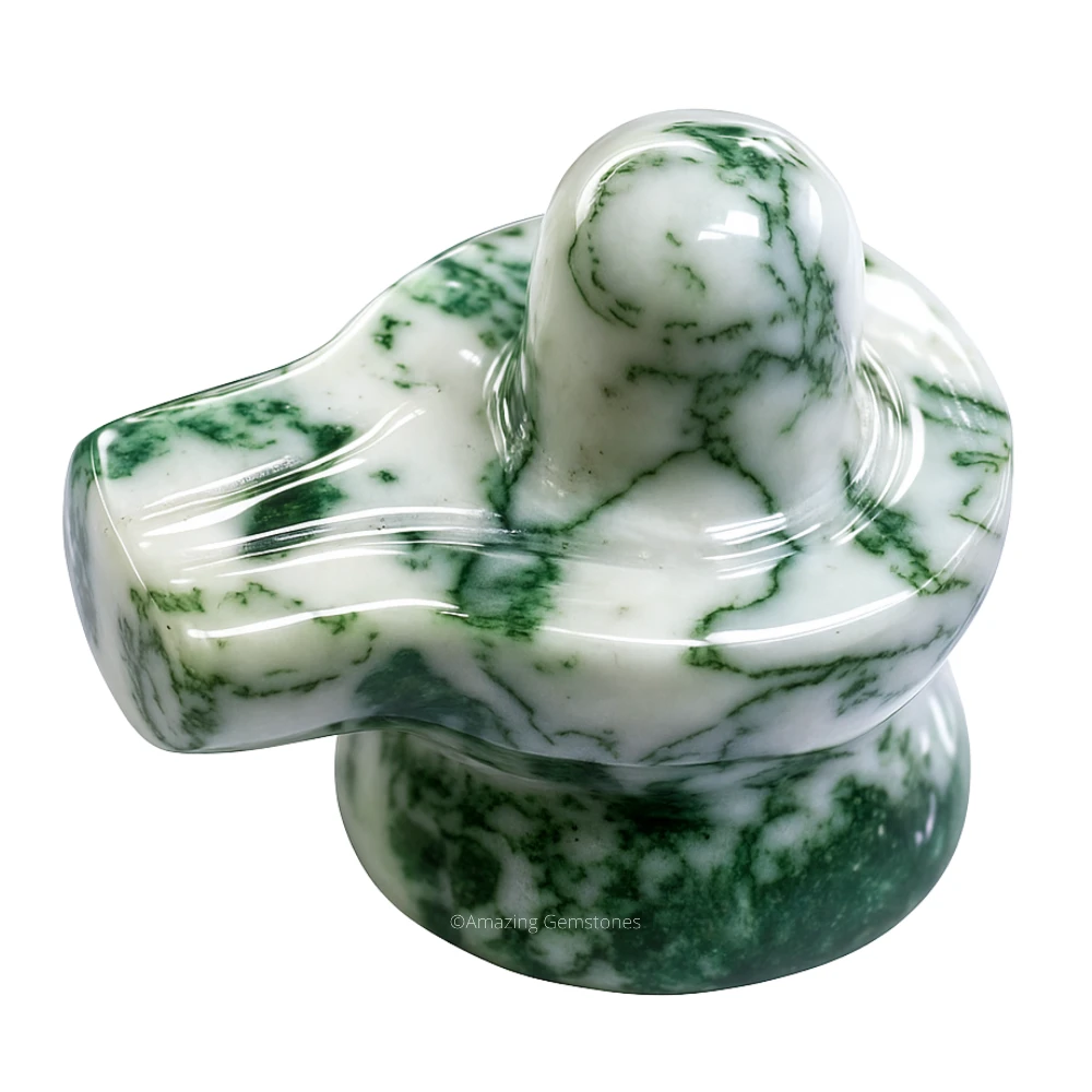 Tree Agate Shivling