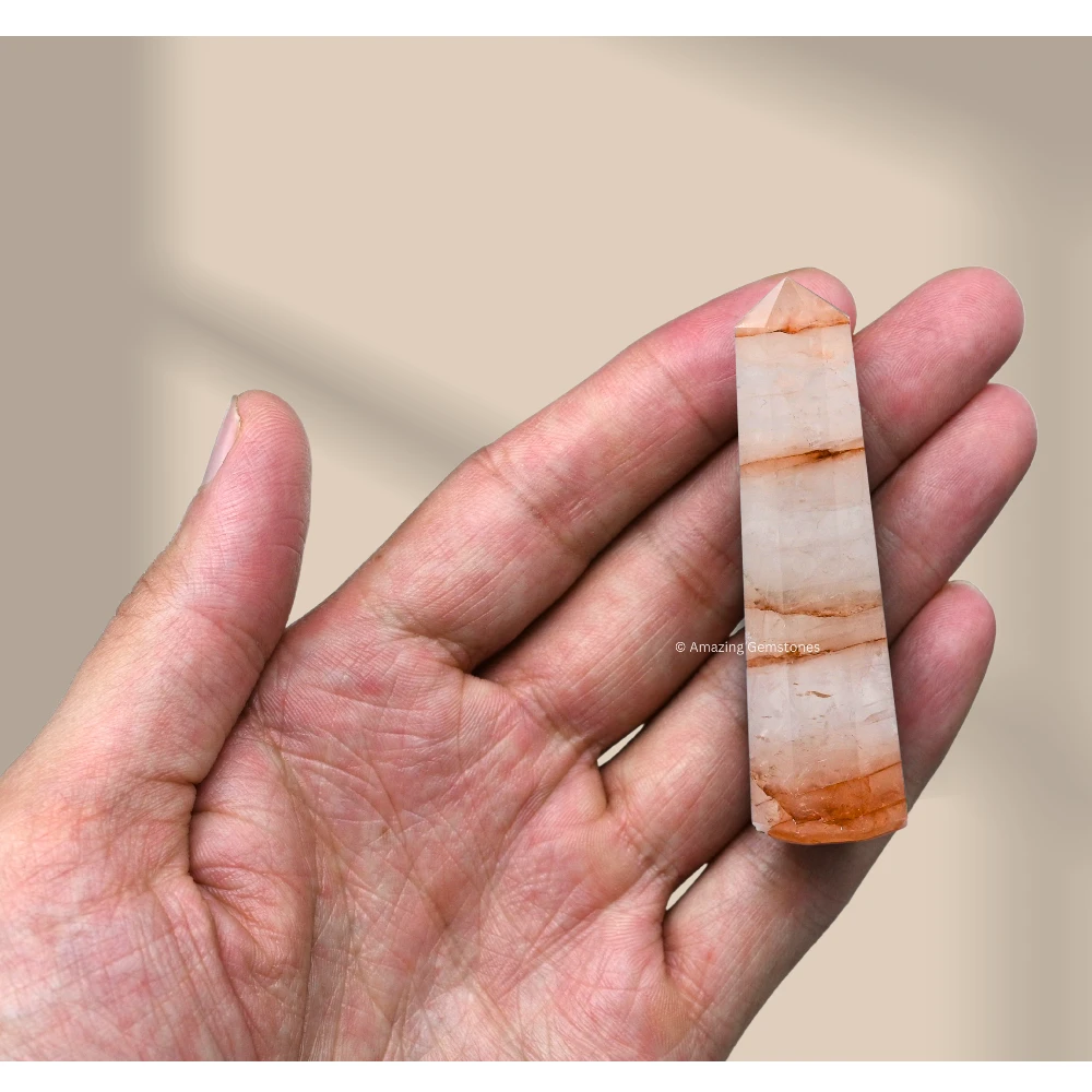 Red Hematoid Quartz Tower (2" to 3" inch)