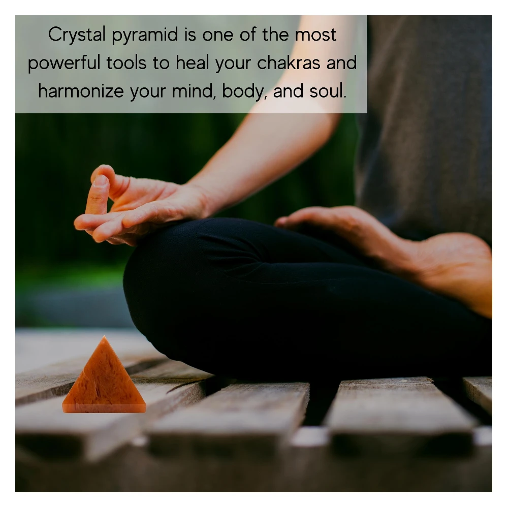 Red Aventurine Pyramid (1 Inch)