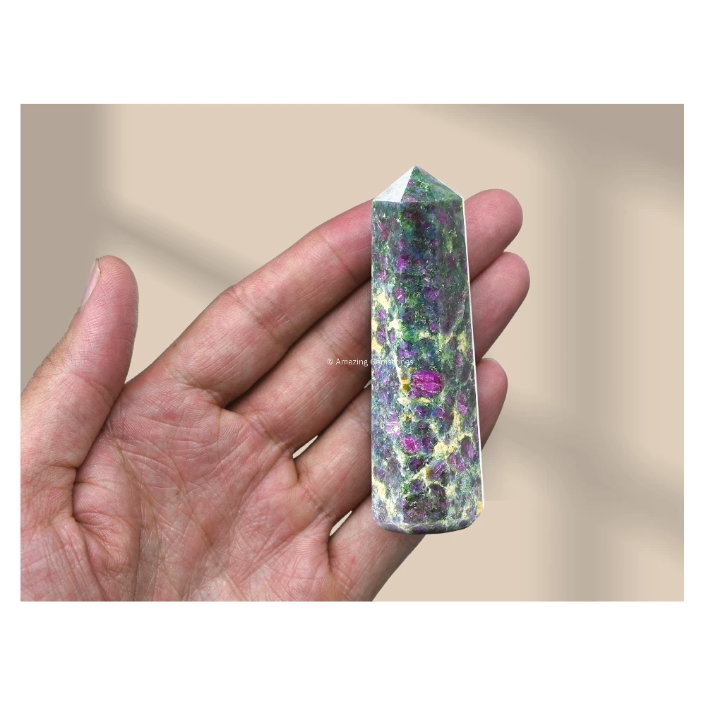 Ruby Fuchsite Tower (2" to 3" inch)