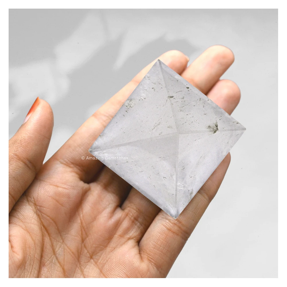 Clear Quartz Pyramid (1.5 Inch)