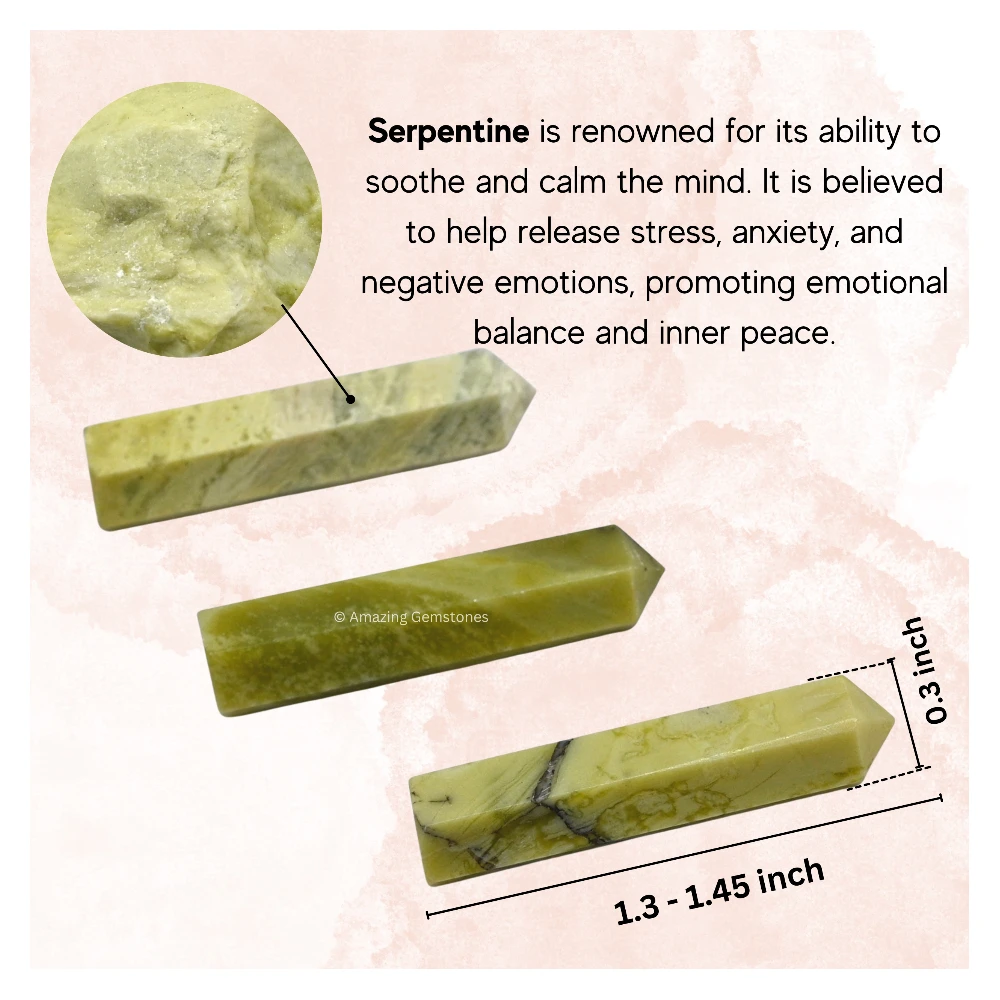 Serpentine Pencil Points (Set of 10)