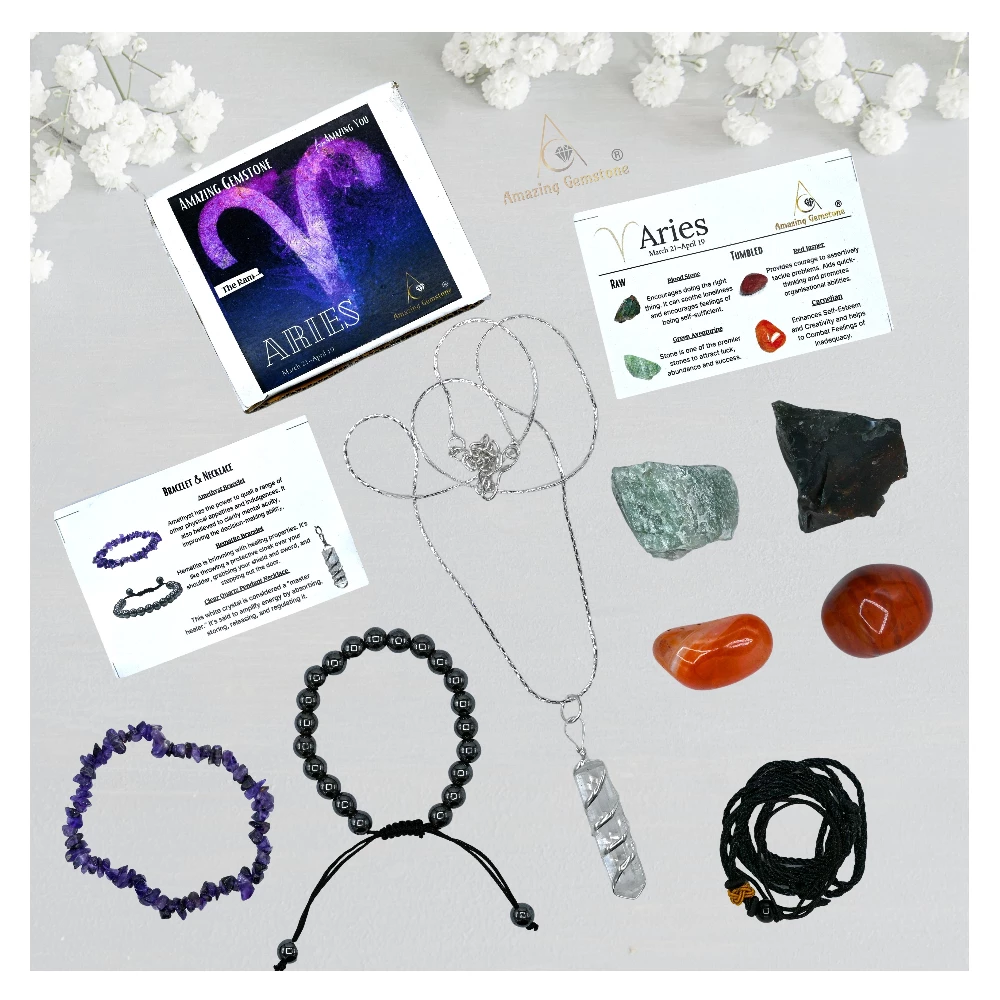 Crystals for Aries (Premium Set)