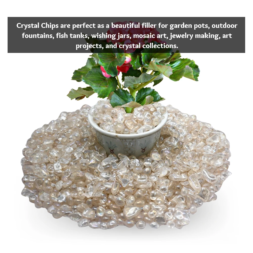 Angel Aura Quartz Chips (1LB)