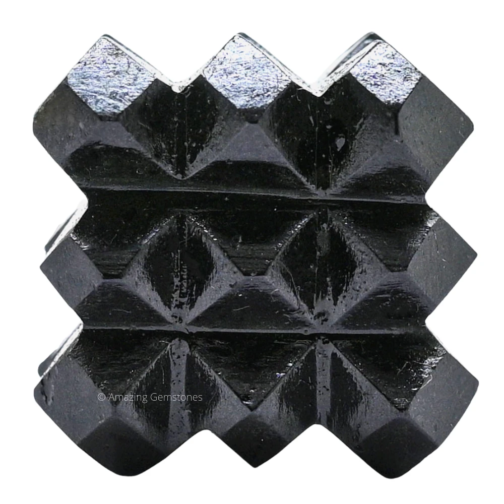 Black Tourmaline Cube Pyramid