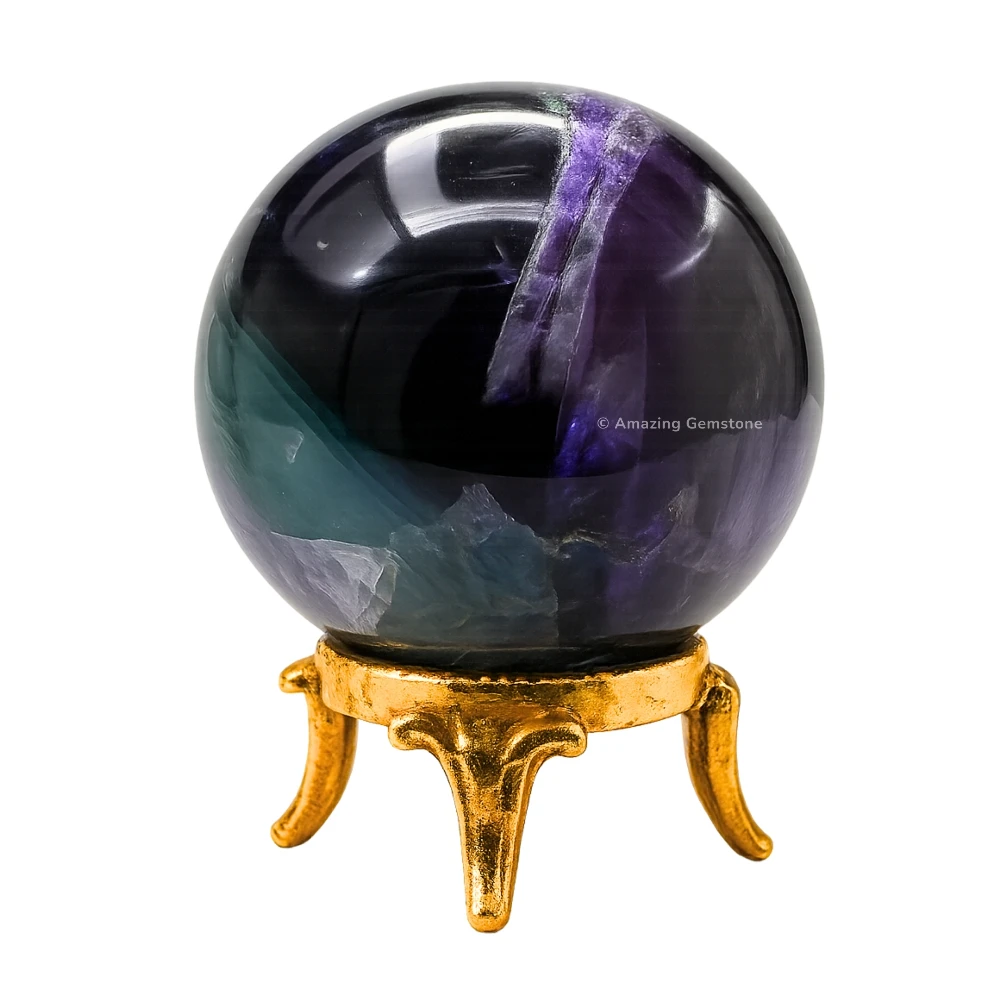 Fluorite Sphere (1.5 Inch)