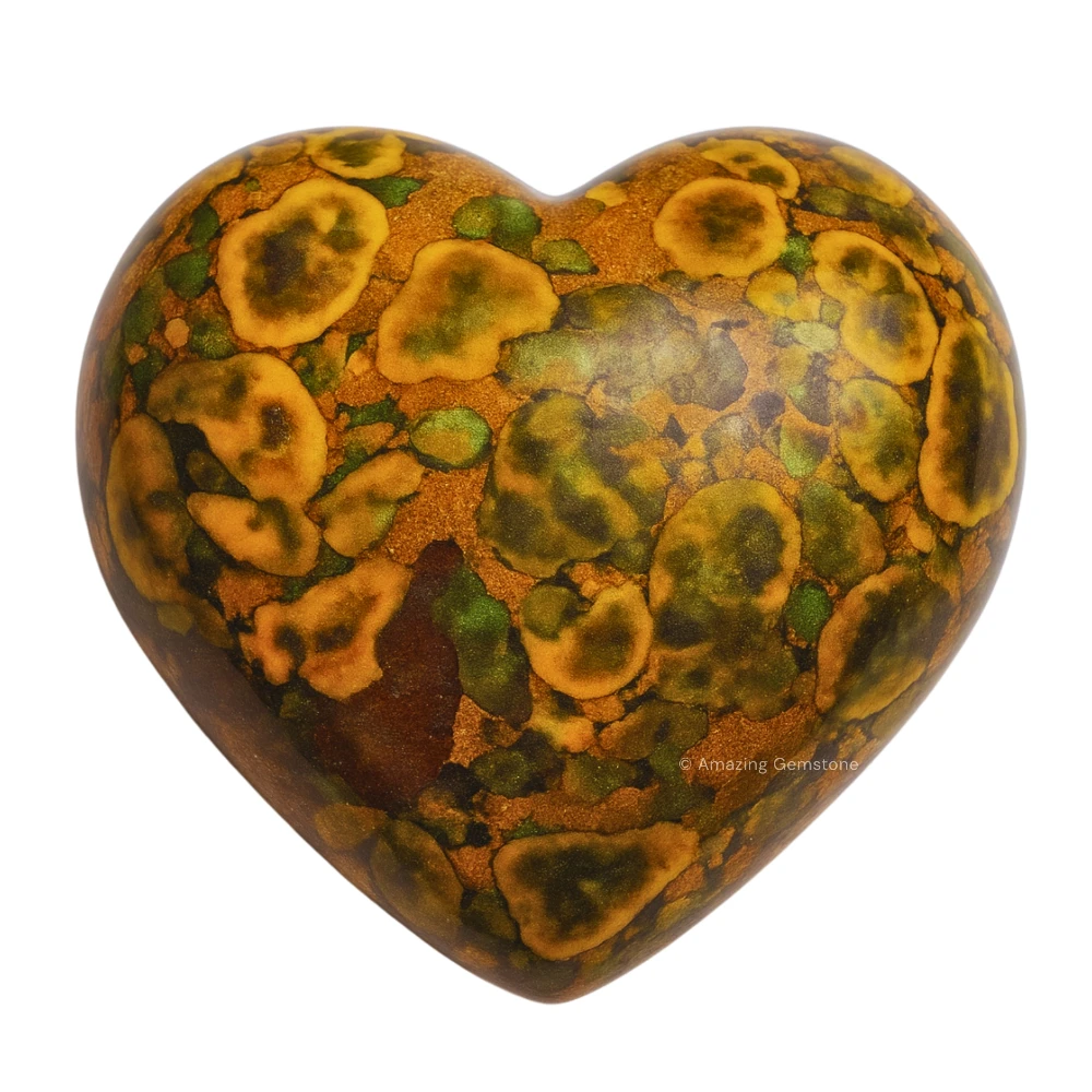 Fruit Jasper Heart