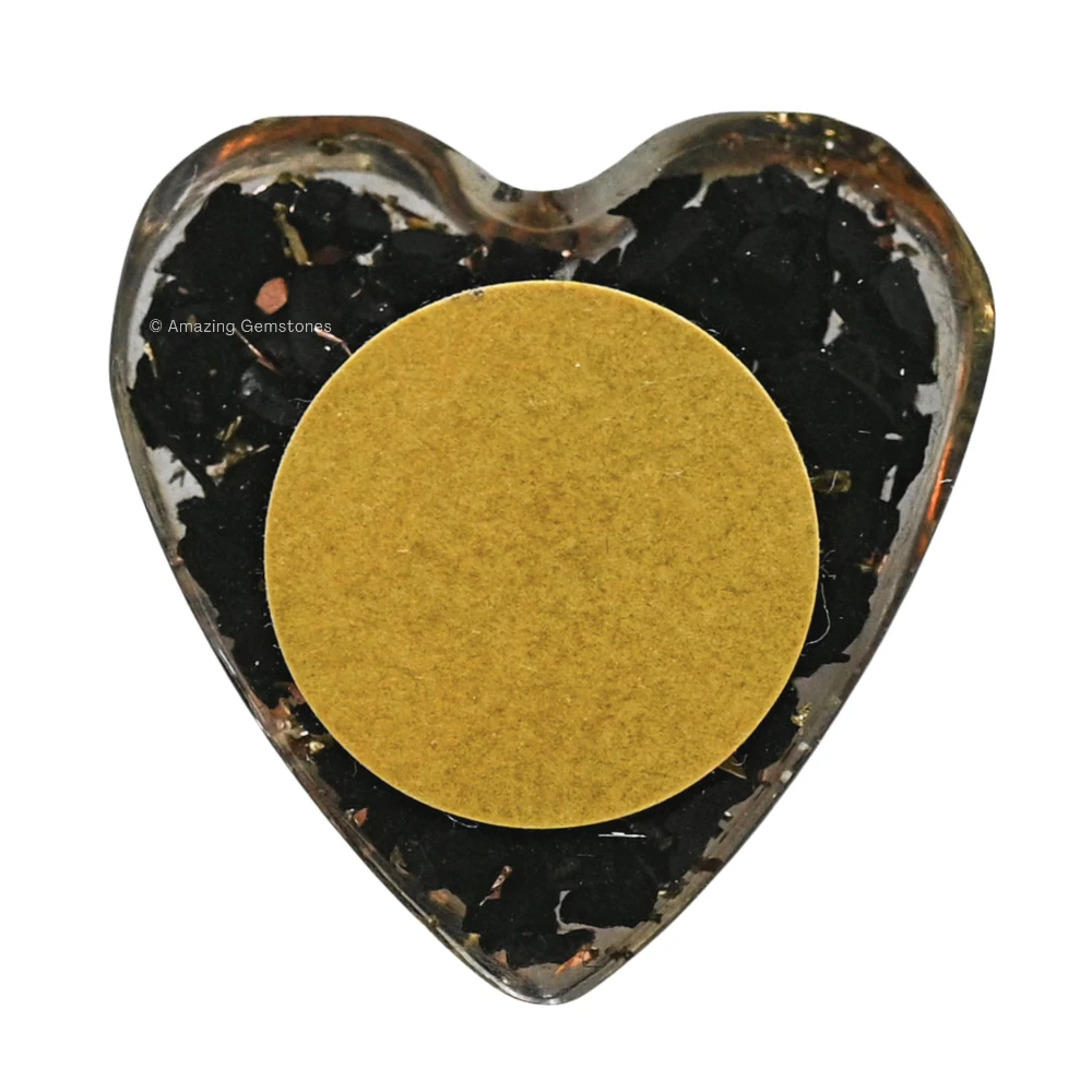 Heart Shungite Orgone Phone Sticker (Pack of 2)