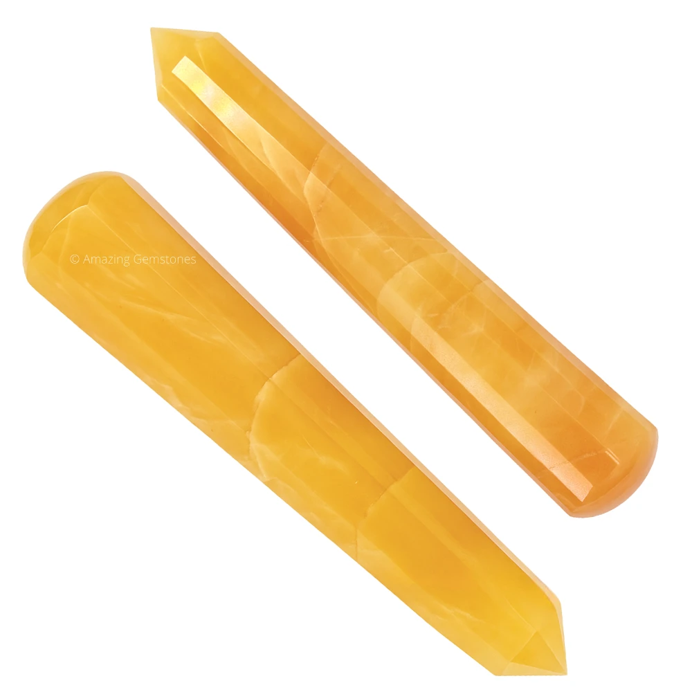 Yellow Aventurine Wand (Faceted)