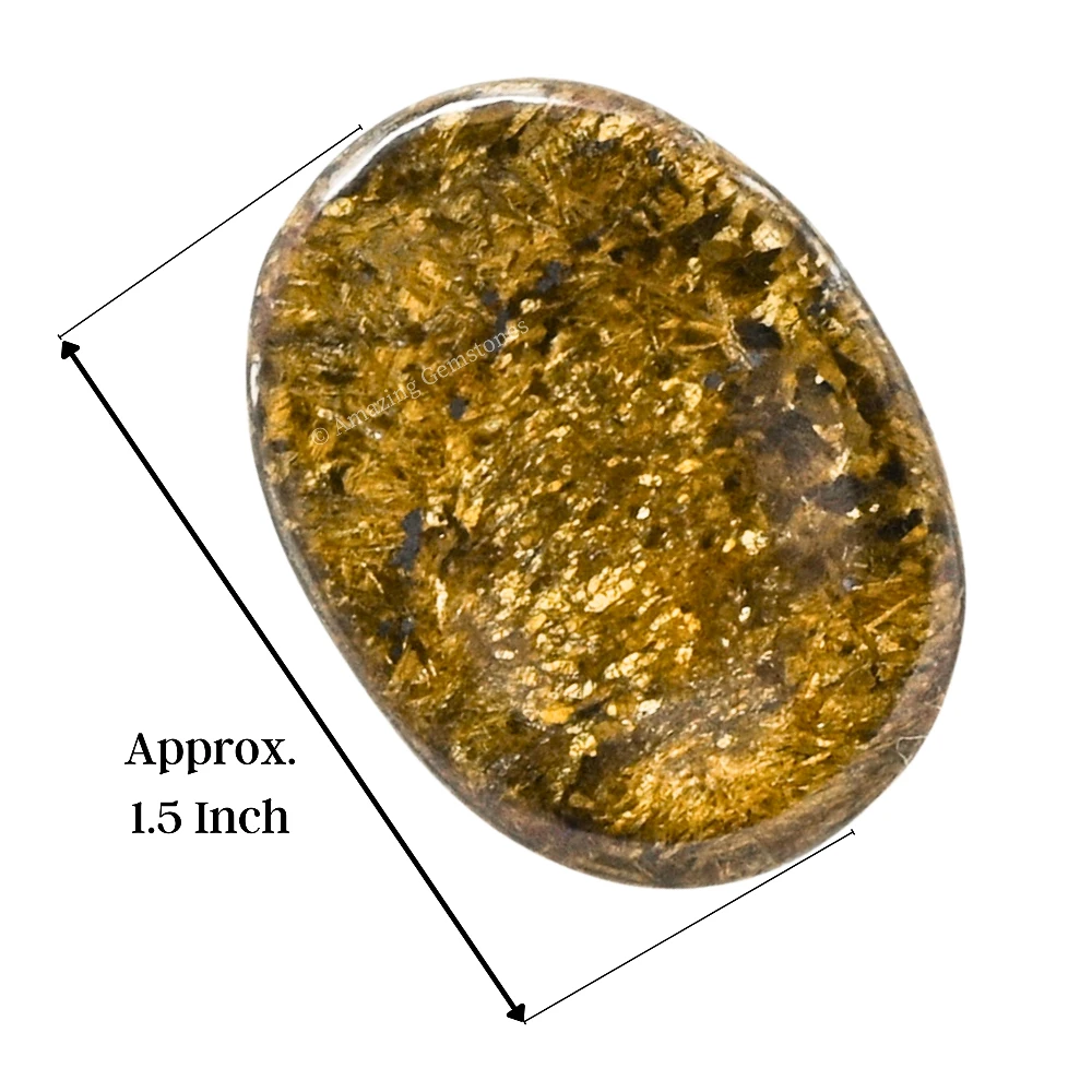 Bronzite Worry Stone