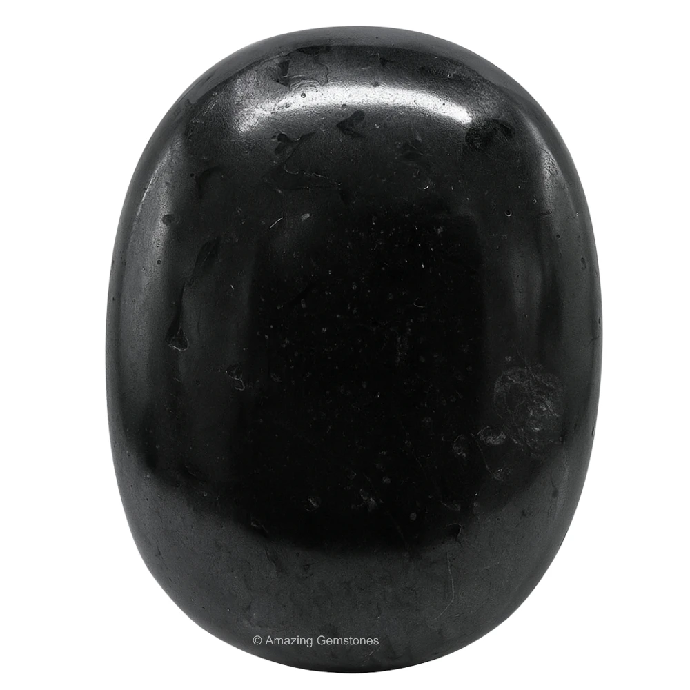Black Tourmaline Palm Stone