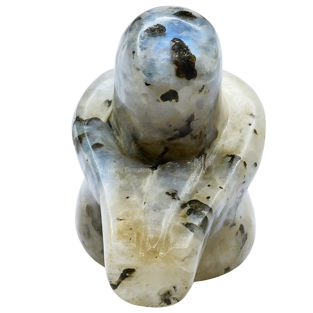 Rainbow Moonstone Shivling