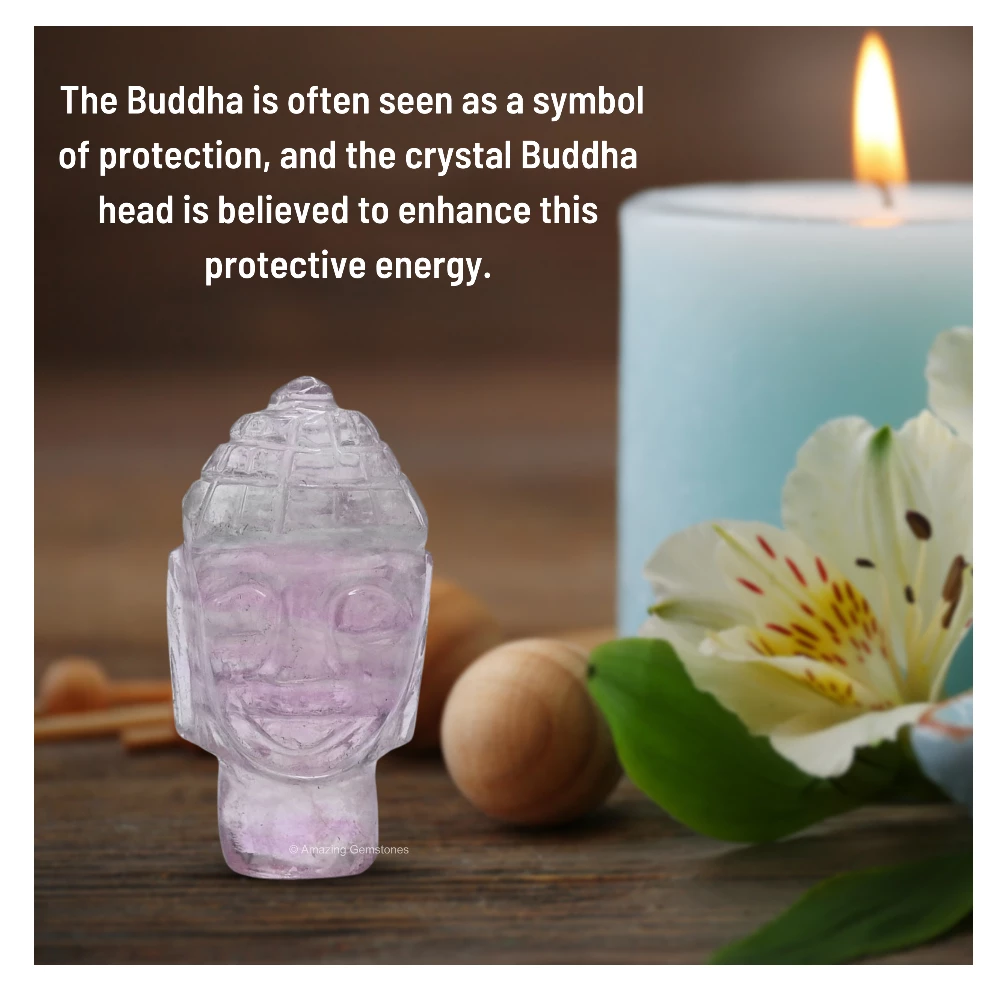 Fluorite Buddha Head