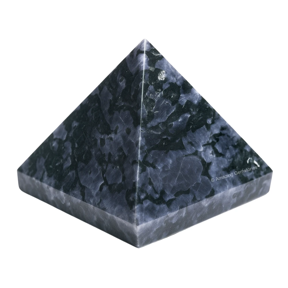Indigo Gabbro Pyramid (1.5 Inch)
