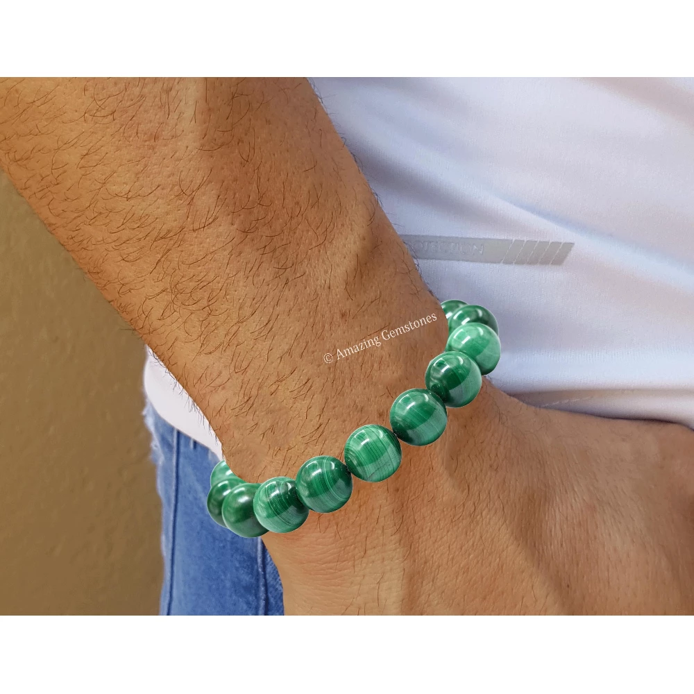 Malachite Bracelet (Stretchable)