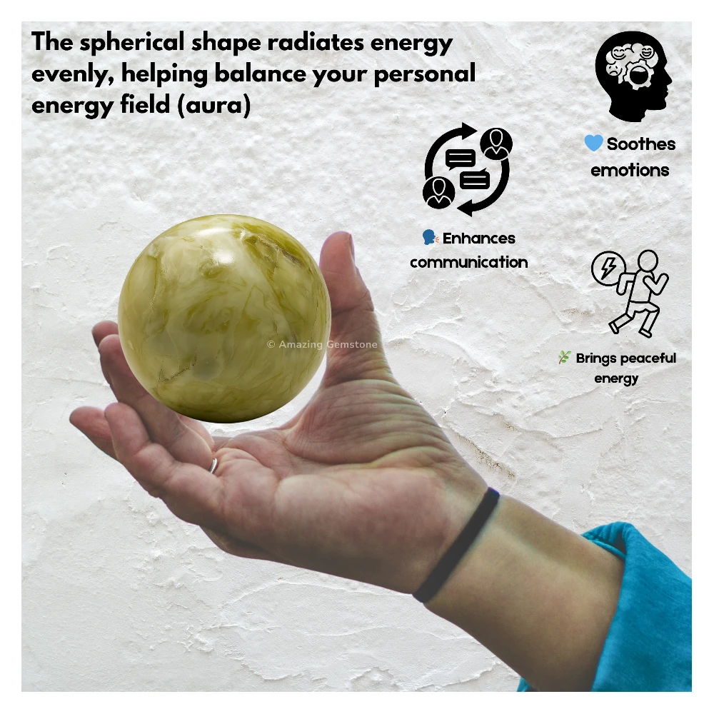 Serpentine Sphere (2 Inch)