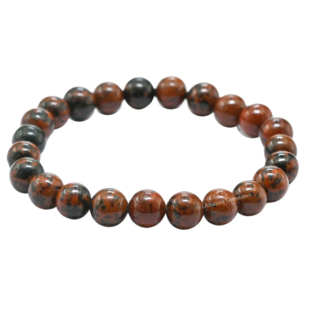 Mahogany Obsidian Bracelet (Strechable)