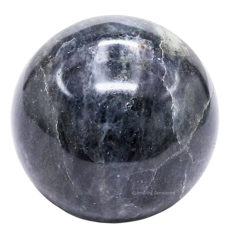 Large Iolite Sphere (2.5 Inch)