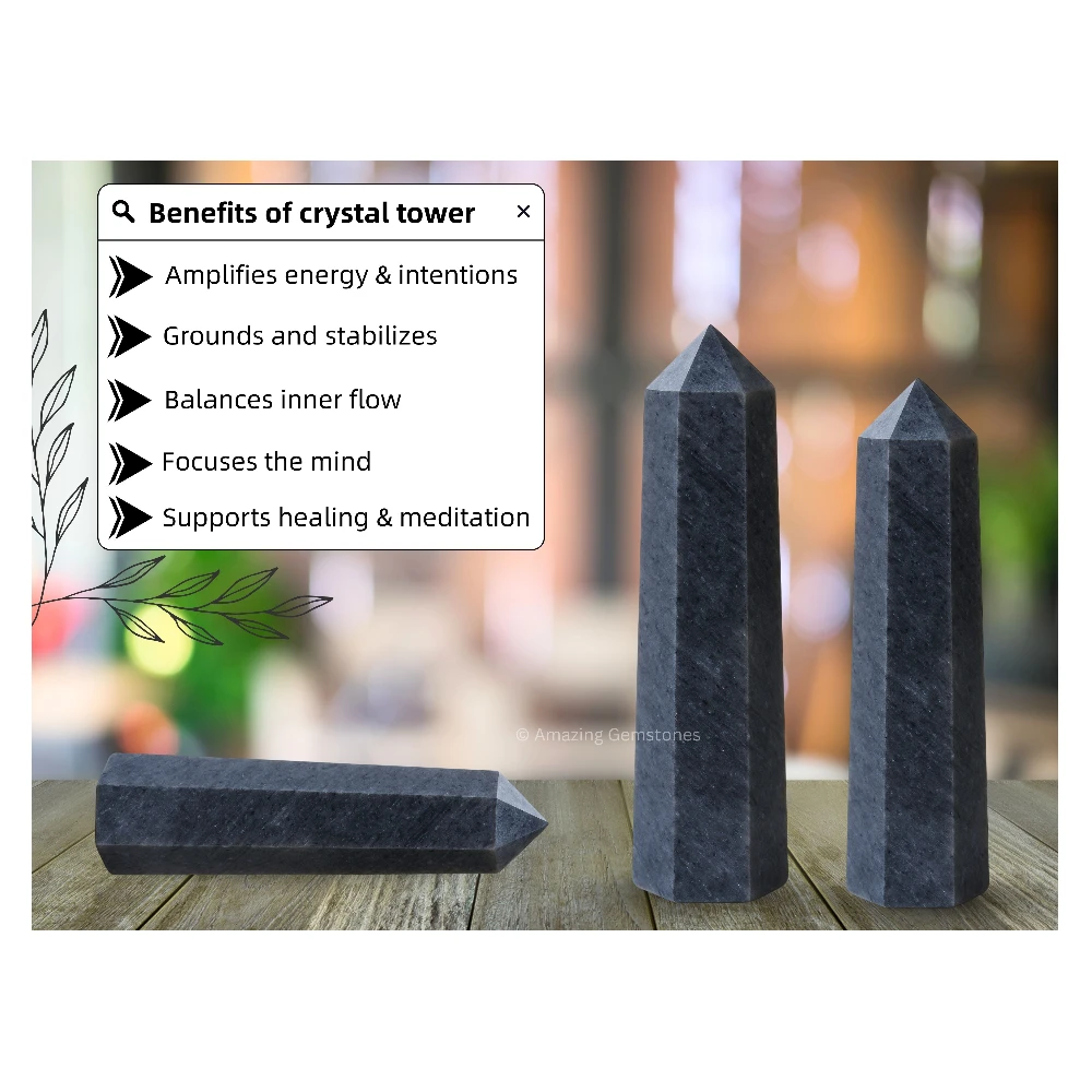 Blue Aventurine Tower (3" to 4" INCH)