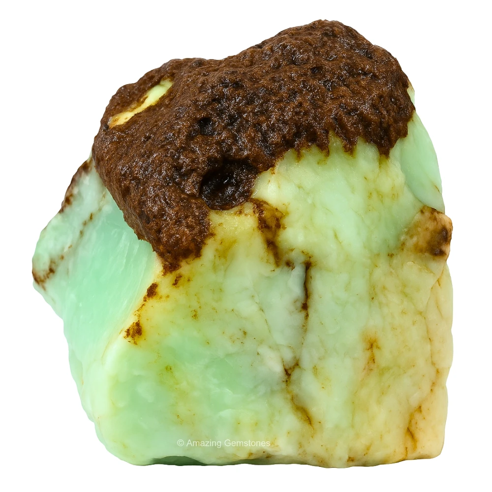 Chrysoprase Raw Crystals (2 Pieces)