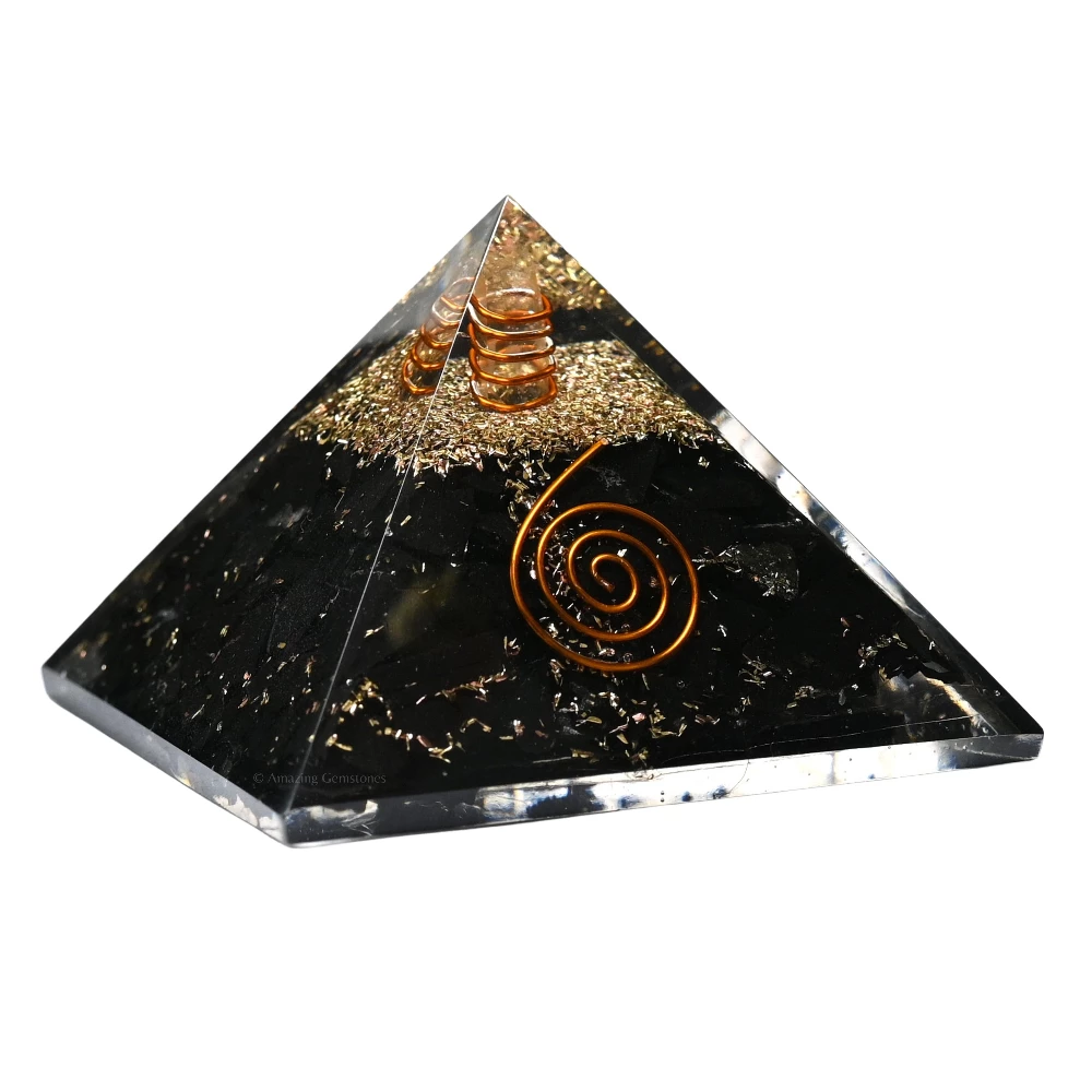 Shungite Orgone Pyramid