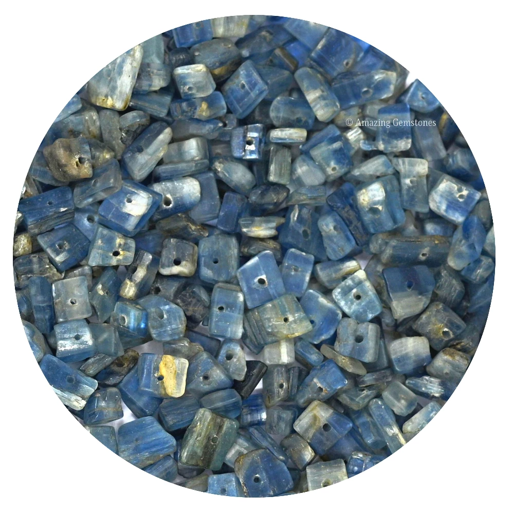 Kyanite Chips - Pre Drilled