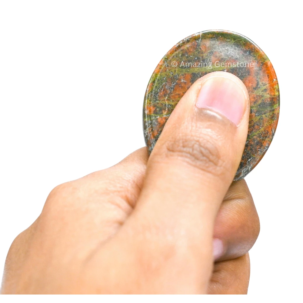 Unakite Worry Stone