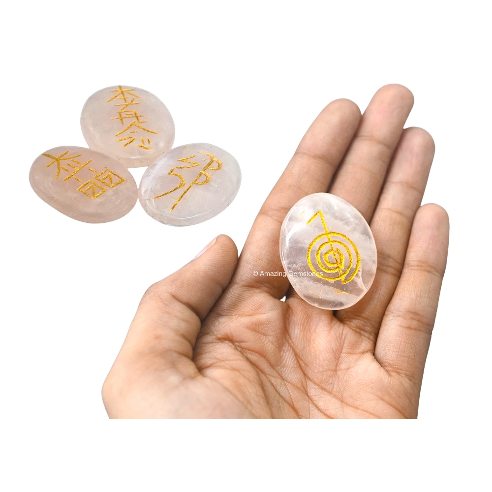 Rose Quartz Usui Reiki Set