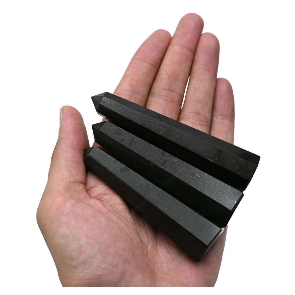 Black Tourmaline Tower (3" to 4" INCH)