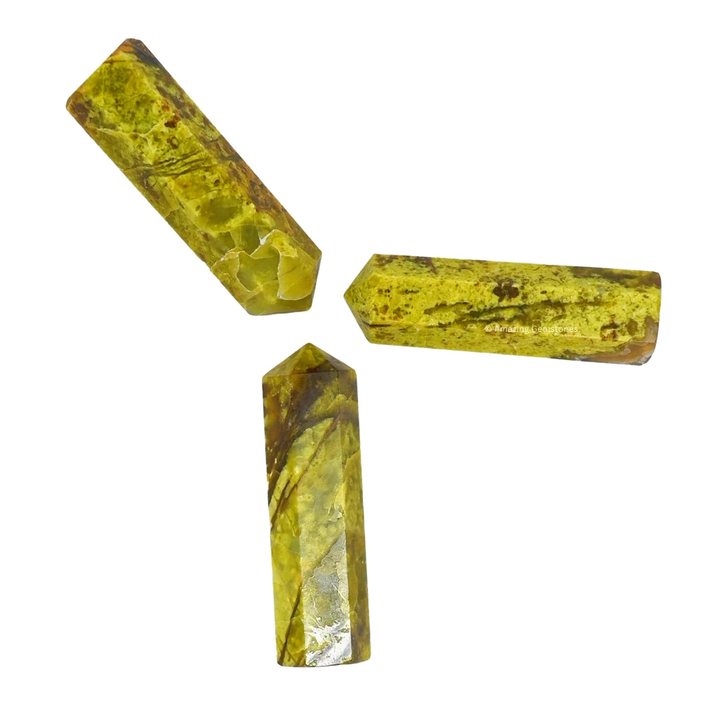 Green Opal Pencil Points (Set of 3)