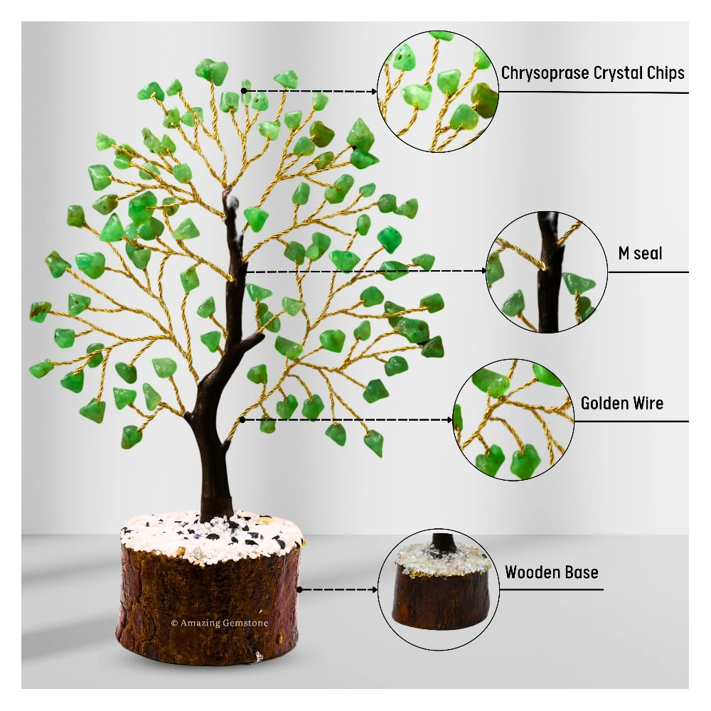 Chrysoprase Tree (200 Beads)