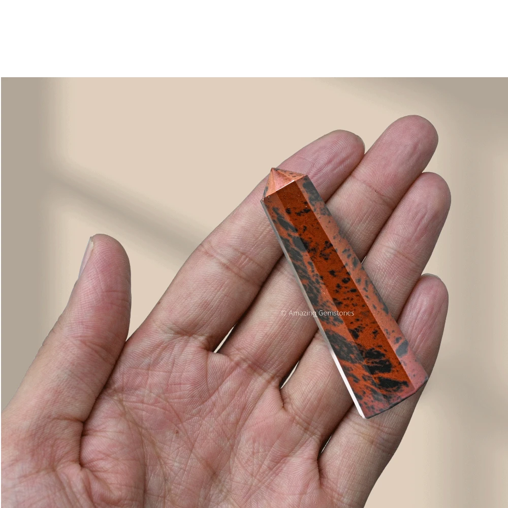 Mahogany Obsidian Tower (2" to 3" INCH)