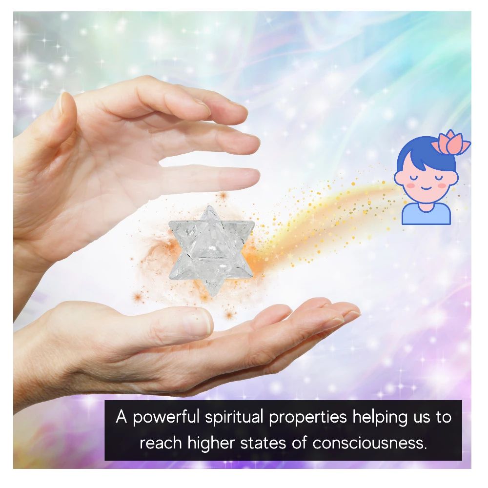 Clear Quartz Merkaba (15-20 mm)