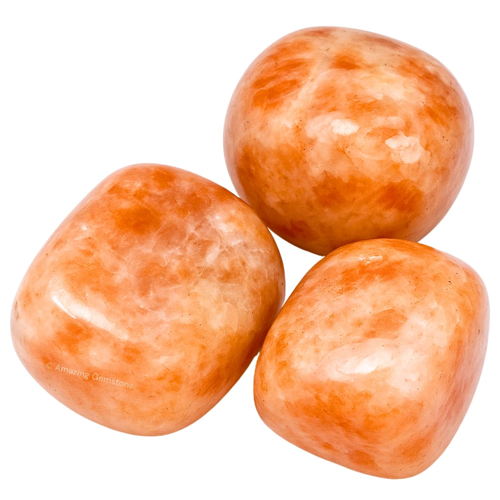 Tumbled Sunstone Crystals Stones (1 oz)