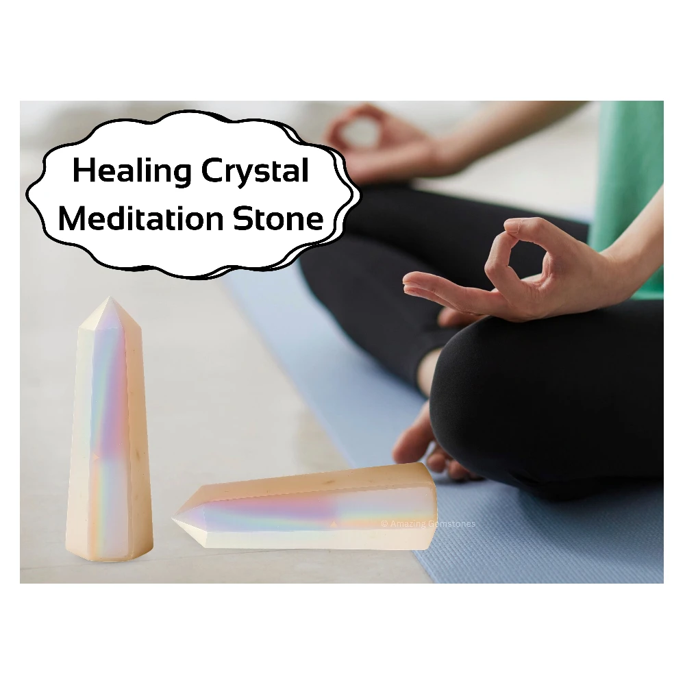 Angel Aura Quartz Tower (2" to 3" inch)