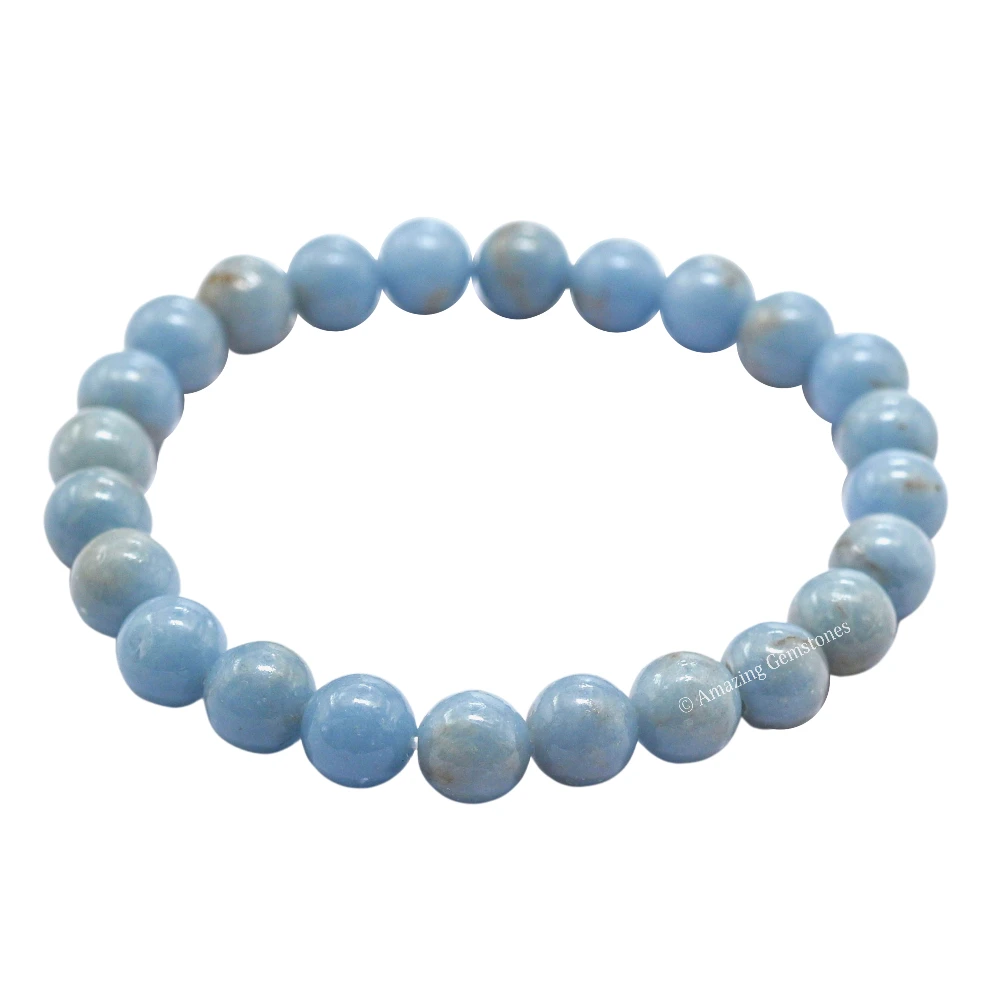 Angelite Bracelet (Strechable)