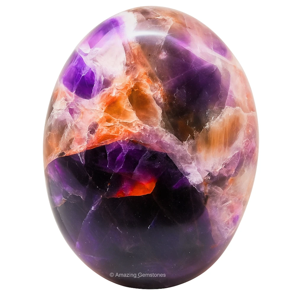 Dreamy Amethyst Palm Stone