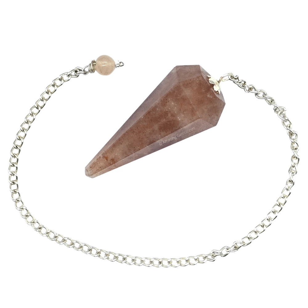Strawberry Quartz Pendulum