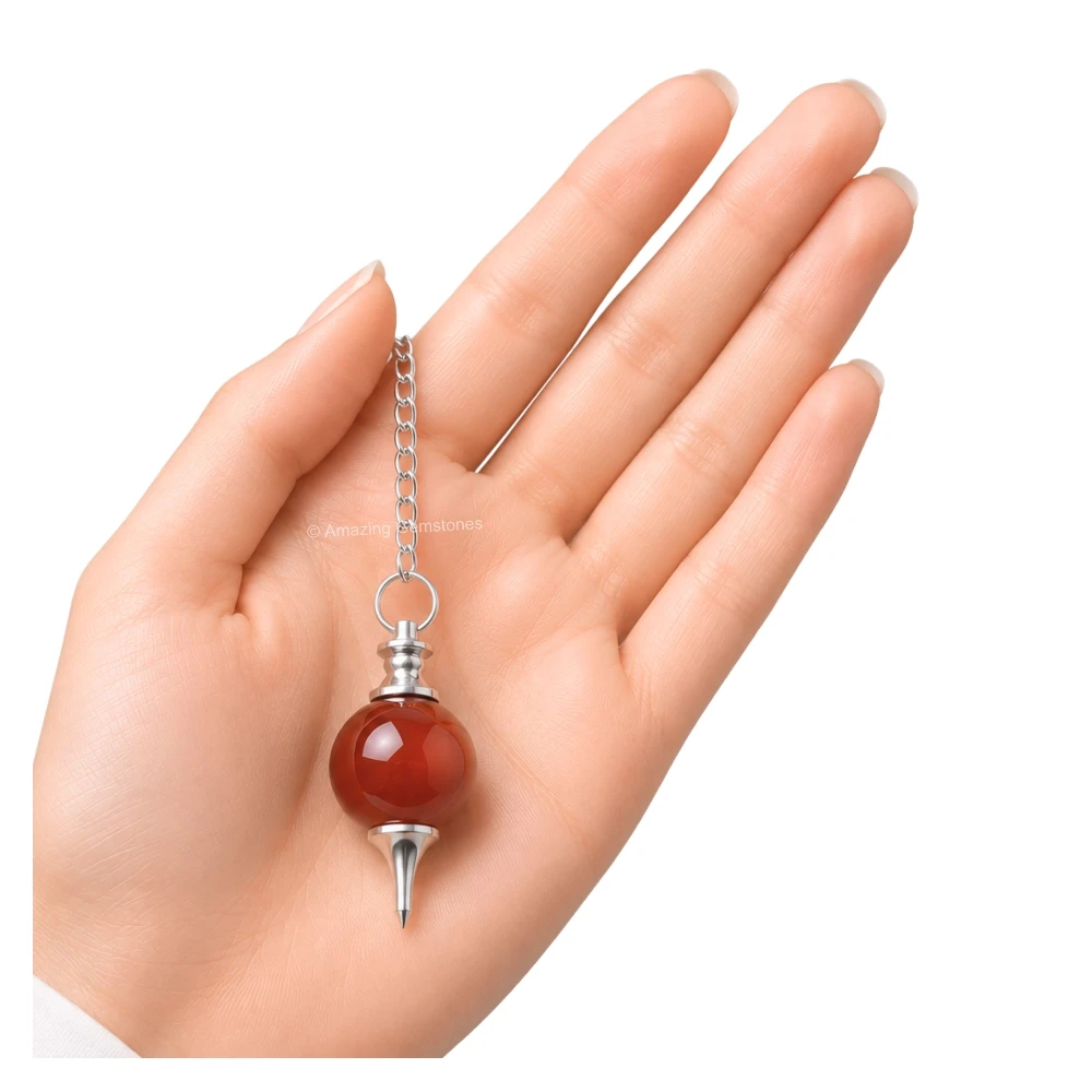 Carnelian Ball Pendulum