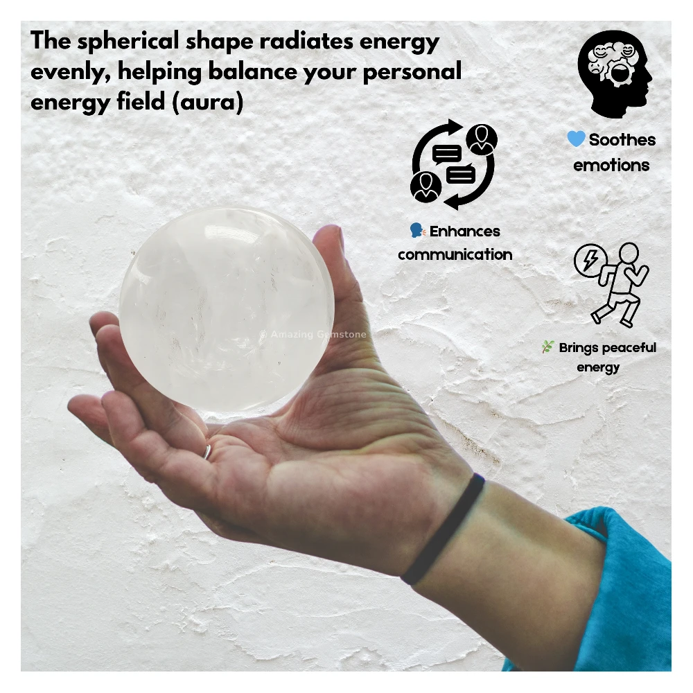 Clear Quartz Sphere (2 Inch)