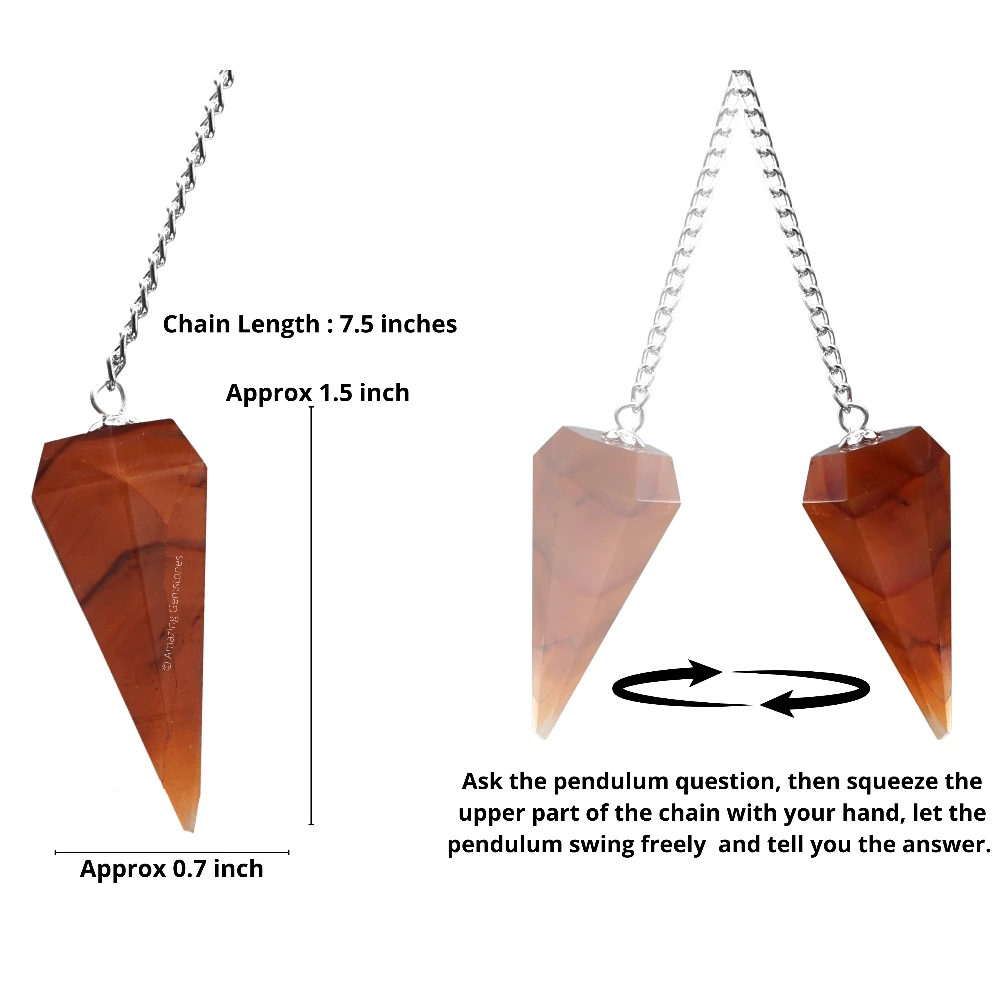 Carnelian Pendulum