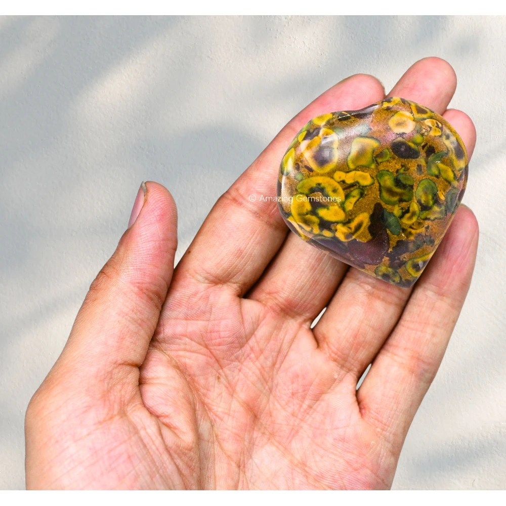 Fruit Jasper Heart
