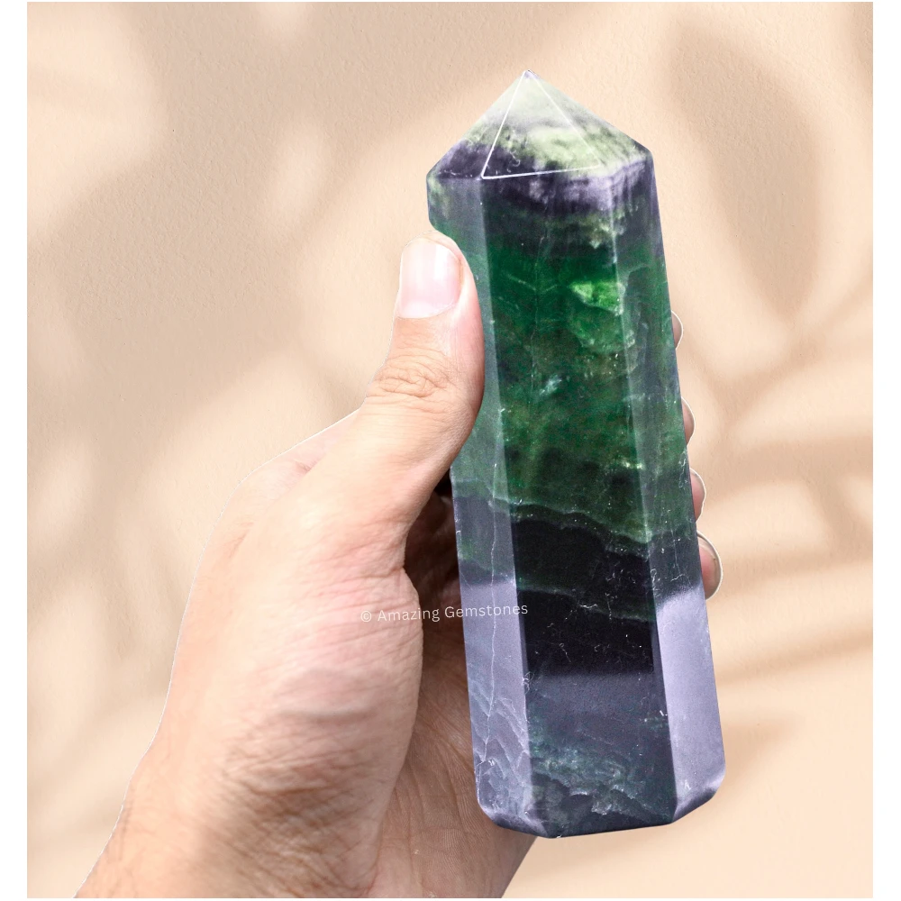 Multi Fluorite Tower (5.5" to 6" Inch)