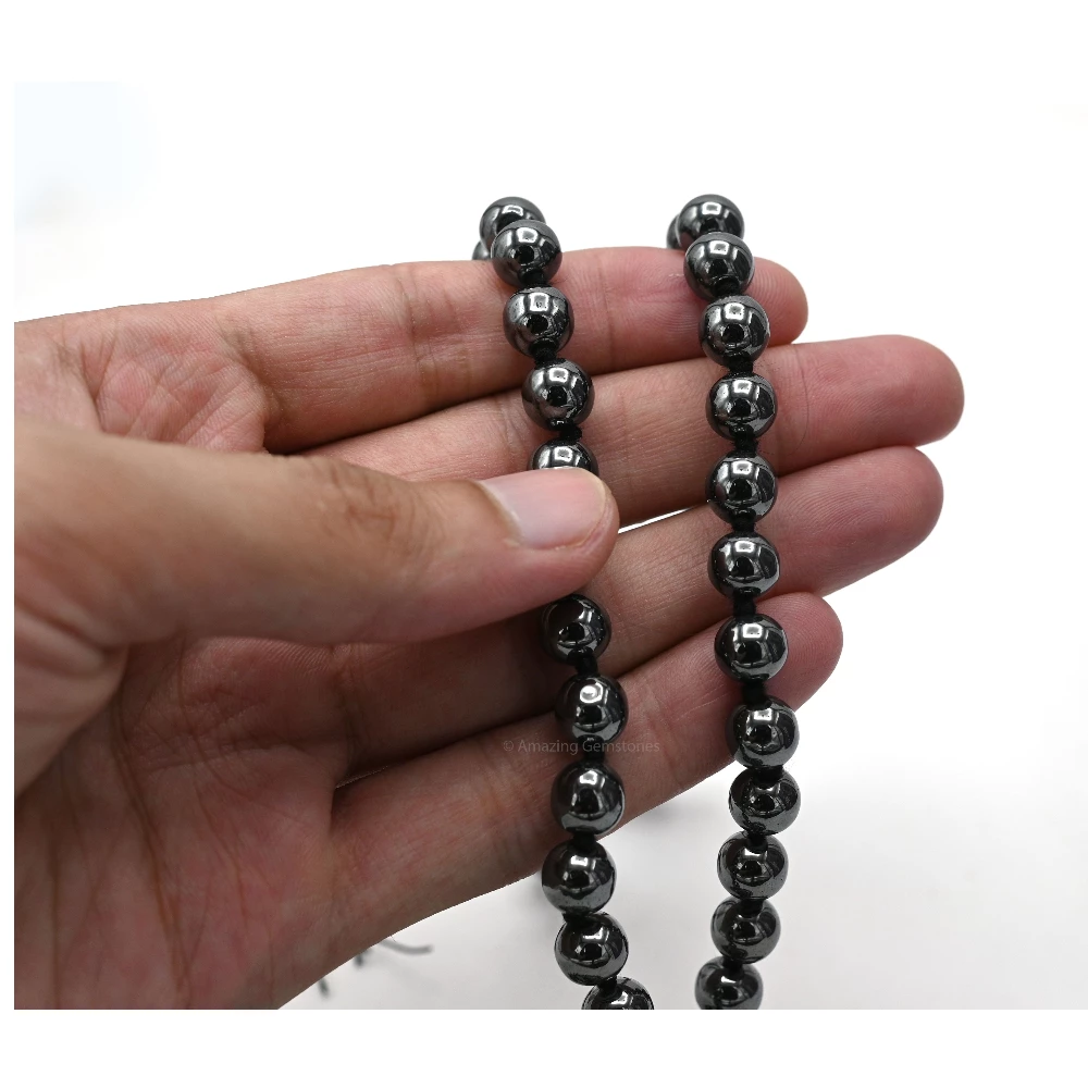Hematite Mala (Hand Knotted)