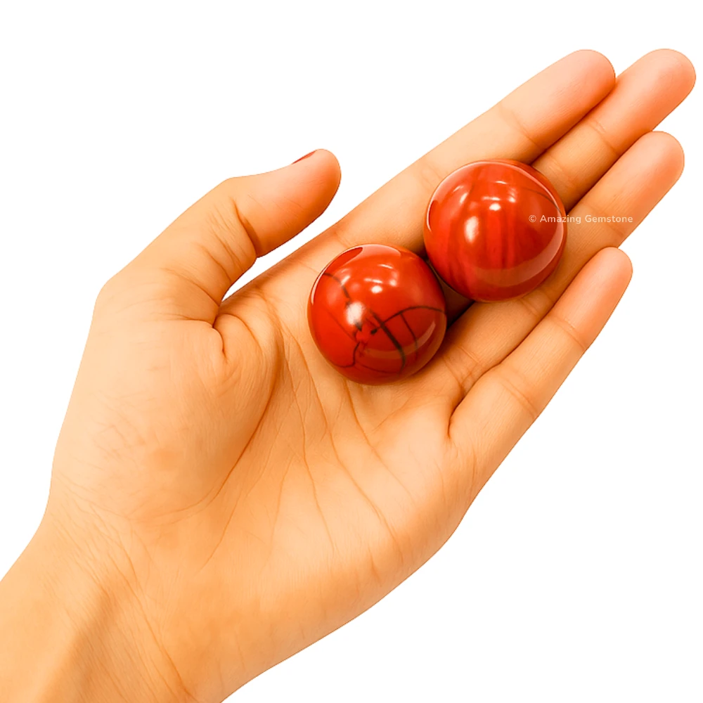 Red Jasper Sphere (1 Inch)