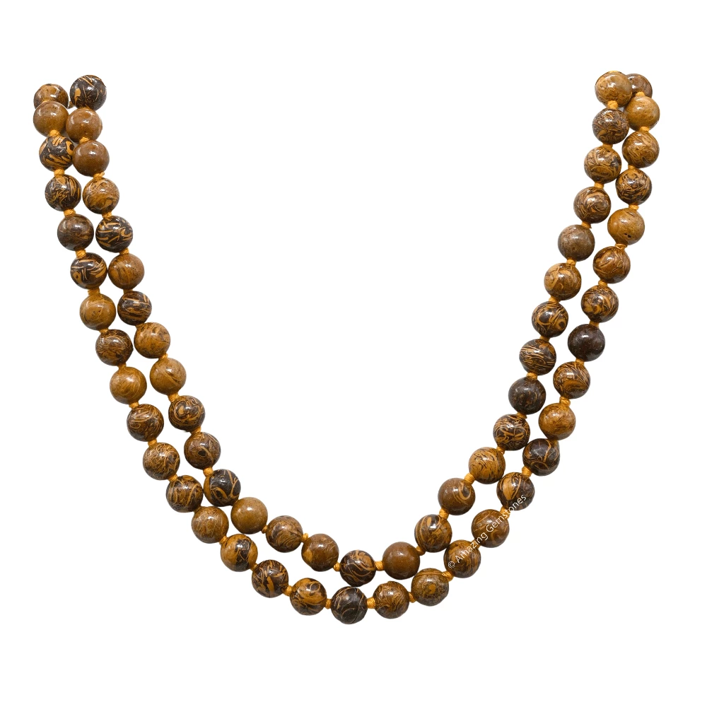 Mariyam Jasper Mala (Hand Knotted)