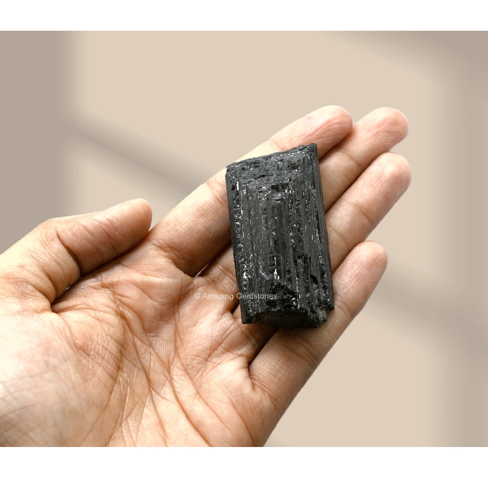Black Tourmaline Rough Raw Crystal (100-200 Grams)