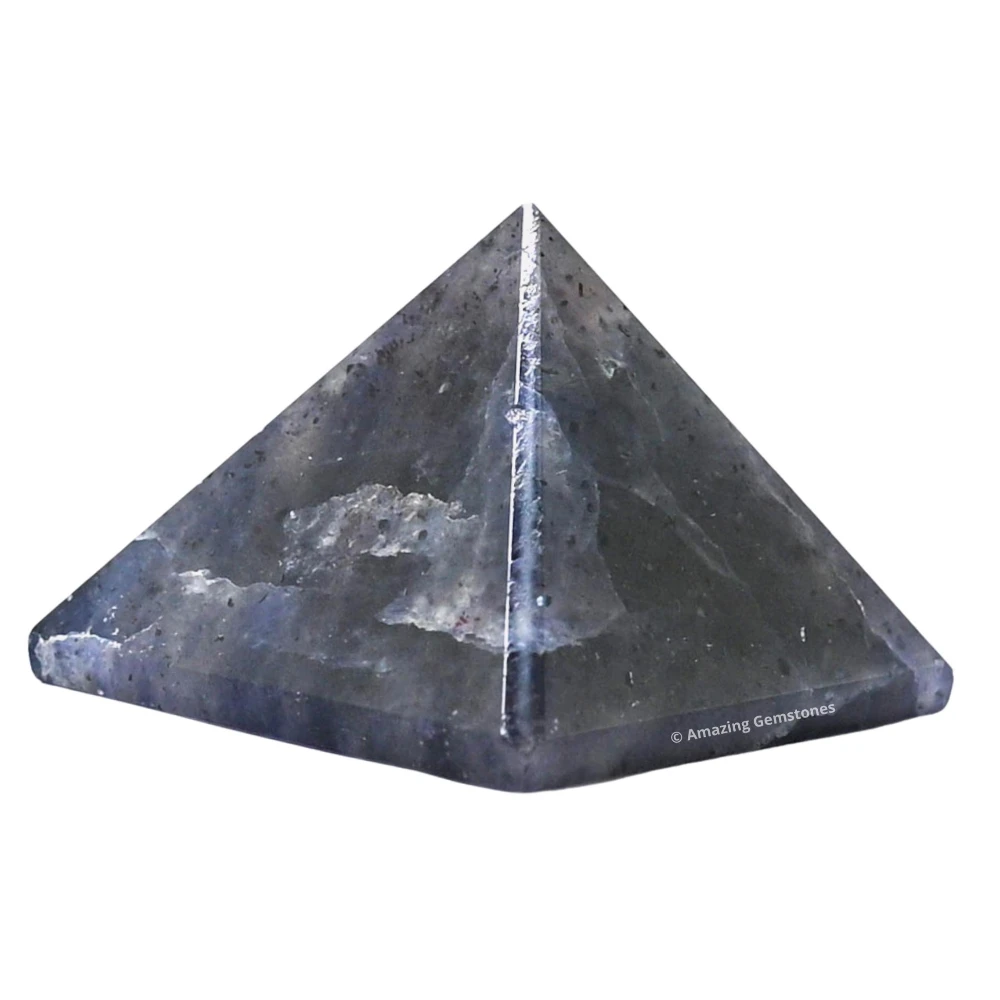 Iolite Pyramid (2 Inch)