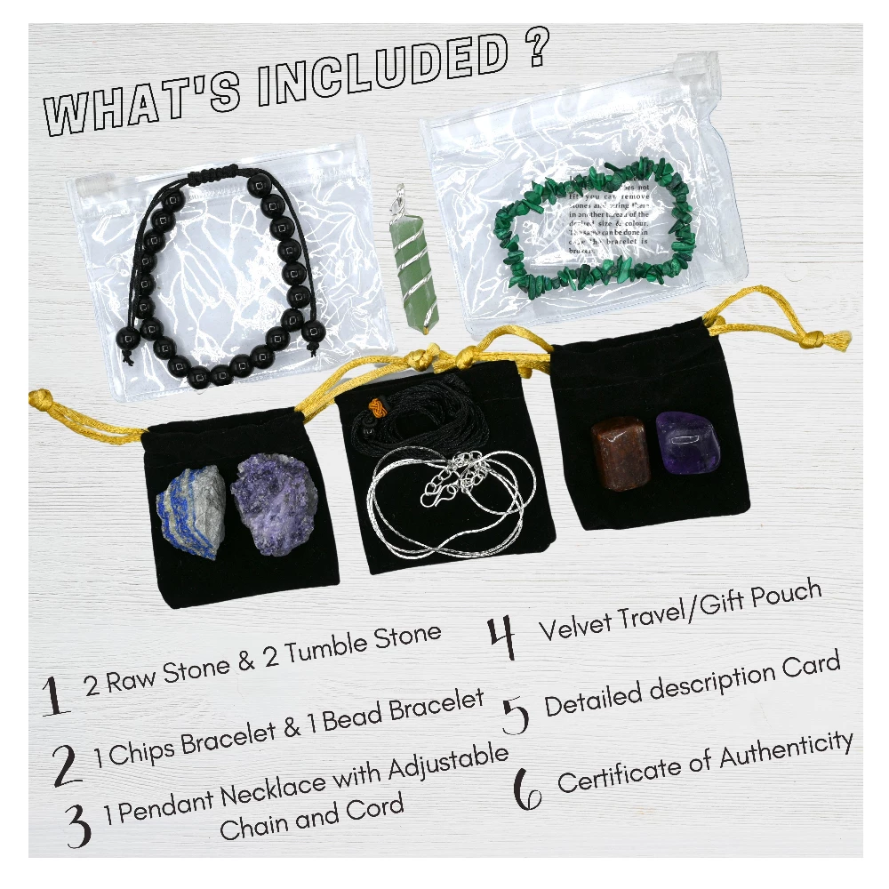 Crystals for Sagittarius (Premium Set)